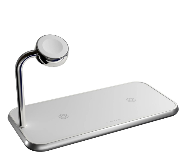 Zens Dual+Watch Aluminium Wireless Charger - 1101989 - zdjęcie